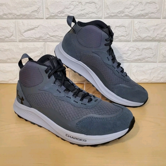 Under Armour Other - Under Armour UA Charged Bandit Trek 2 Mens Size 11 Hiking Shoes Grey 3024267-101